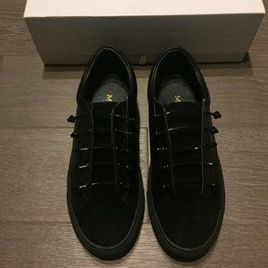 MI/MAI leather and suede pull on sneakers - NWOT
